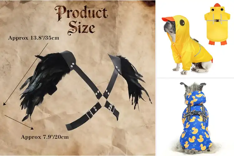 Detailed view of Best Adjustable Harness Poncho