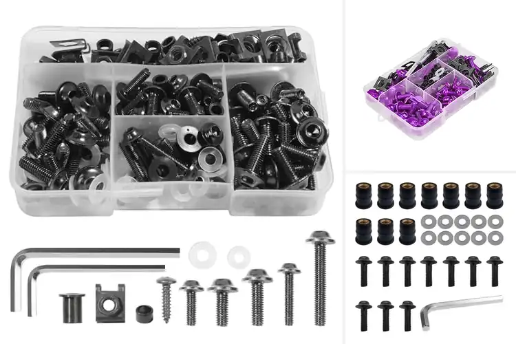 Detailed view of Best Aluminum Motorcycle Bolts