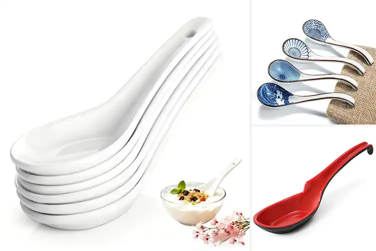 Detailed view of Best Asian Soup Spoons for Comfortable, Easy Dining