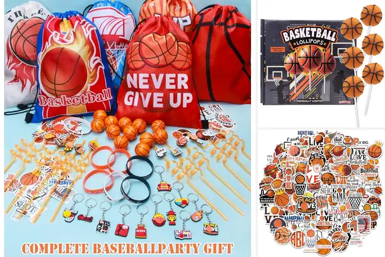 Detailed view of Best Basketball Party Favors