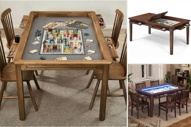Detailed view of Best Board Game Tables