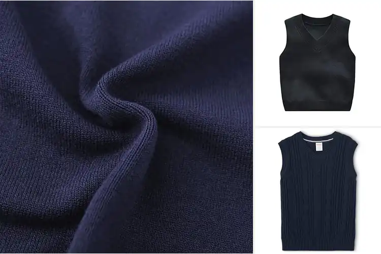 Detailed view of Best Boys And Girls Knit Vest Pullover