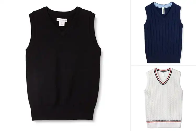 Detailed view of Best Boys Cotton Sweater Vests: 10 Soft & Stylish Picks