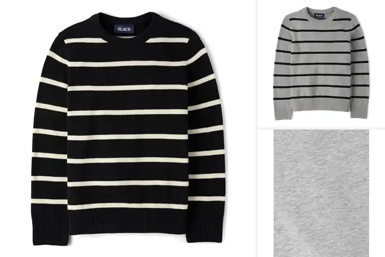 Detailed view of Best Boys Sweaters: Cozy Comfort for Any Weather