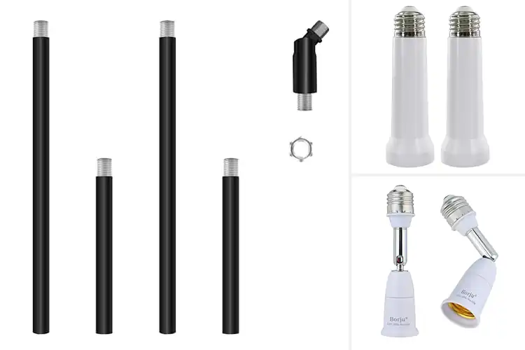 Detailed view of Best Ceiling Light Extenders