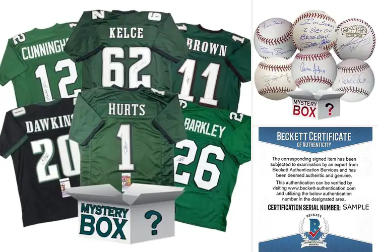 Detailed view of Best Certified Autographed Memorabilia