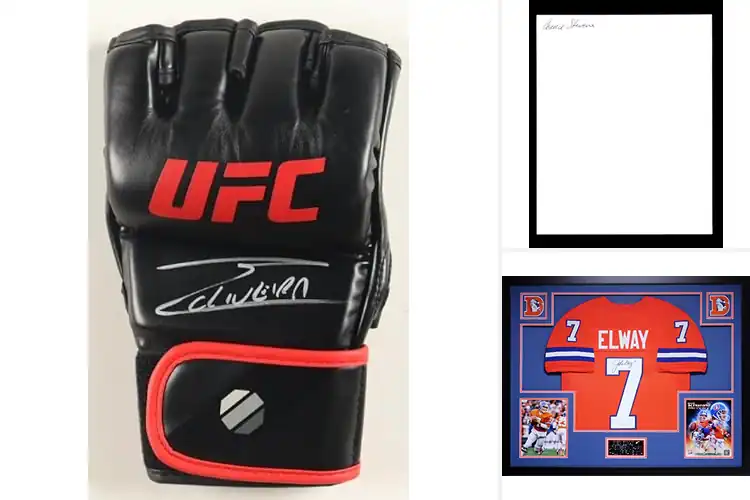 Detailed view of Best Certified Hand Signed Coa