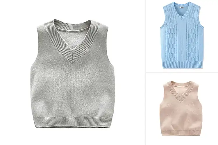 Detailed view of Best Children Pullover Vests