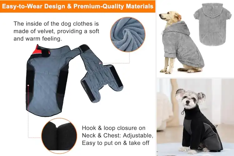 Detailed view of Best Cold Weather Dog Clothing