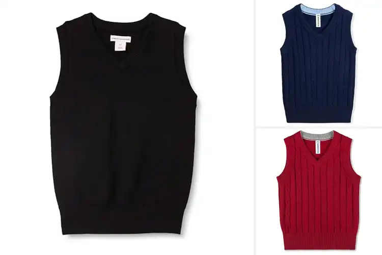 Detailed view of Best Cotton Kids Sweater Vest: 10 Top Picks for Cozy Style