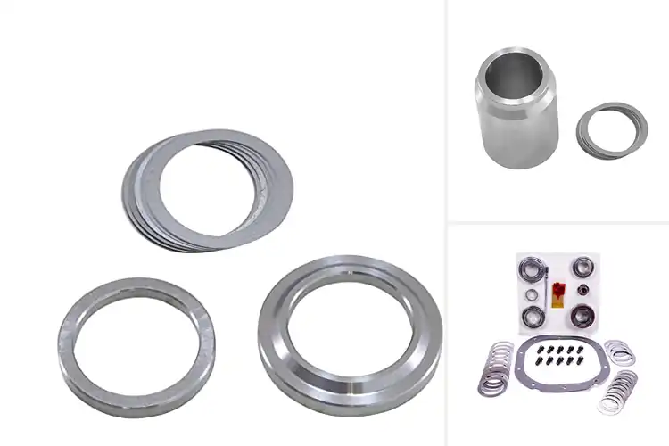 Detailed view of Best Crush Sleeve Preload Shim Kit