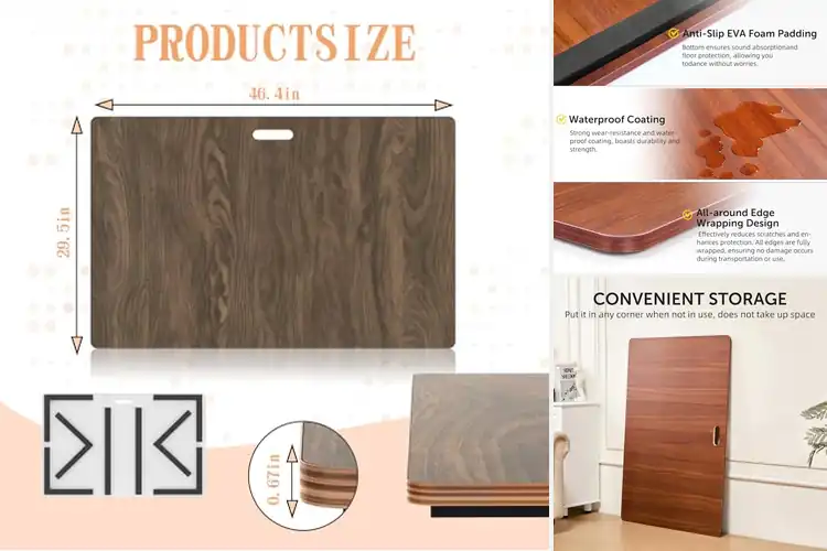 Detailed view of Best Cushioned Tap Floor Boards