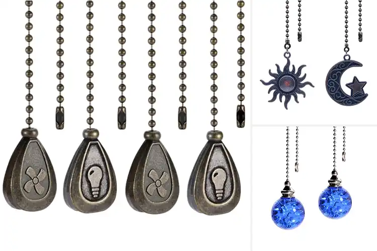Detailed view of Best Decorative Fan Chains