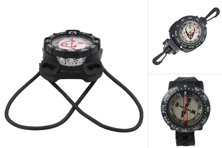 Detailed view of Best Dive Compasses