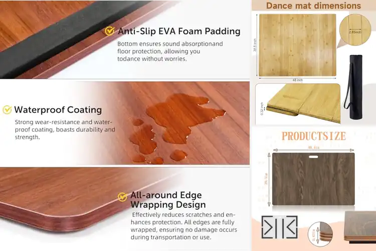 Detailed view of Best Durable Tap Floor Panels