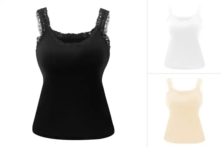 Detailed view of Best Elastic Rib Trim Vest