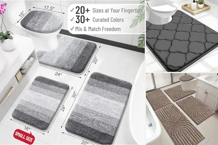 Detailed view of Best For Bathroom Dormitory Rugs: 10 Stylish & Cozy Picks