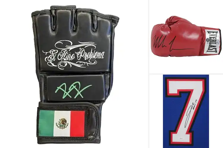 Detailed view of Best Hand Signed Memorabilia: Own a Piece of History
