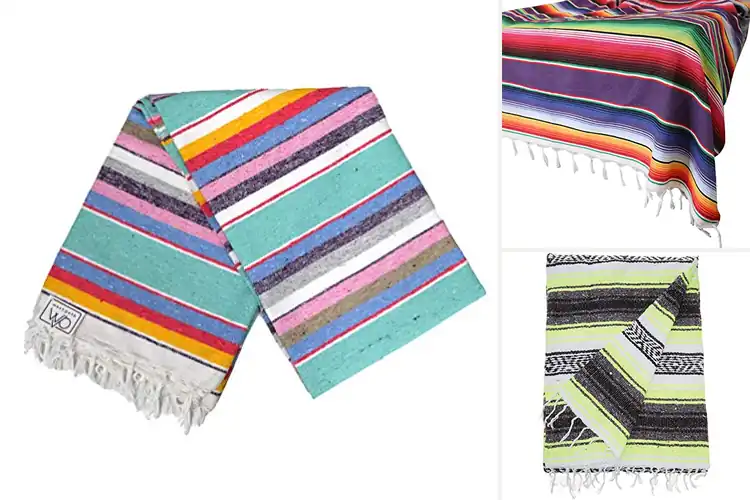 Detailed view of Best Handmade Mexican Blanket