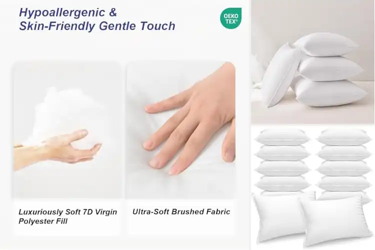 Detailed view of Best Hospitality Pillow Inserts
