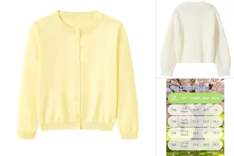 Detailed view of Best Kids Knit Cardigans