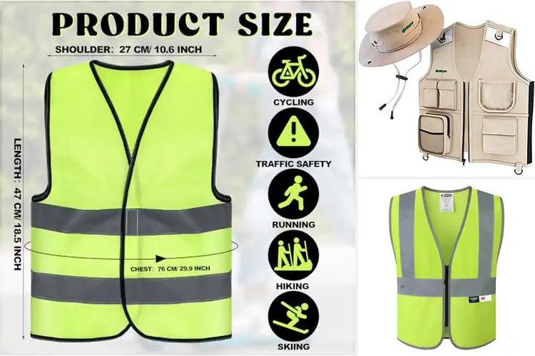 Detailed view of Best Kids Outdoor Vests
