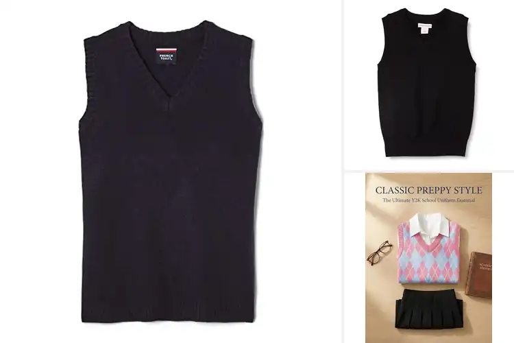 Detailed view of Best Kids School Sweater Vests for Cozy Everyday Style