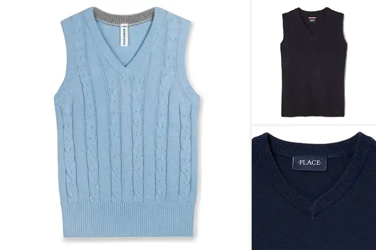 Detailed view of Best Kids Sweater Vests