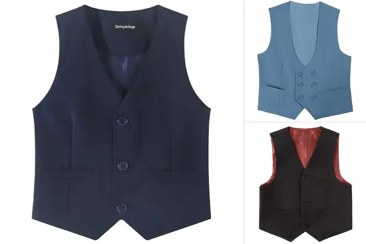 Detailed view of Best Kids Waistcoats