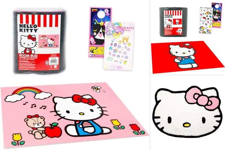 Detailed view of Best Licensed Hello Kitty Rugs