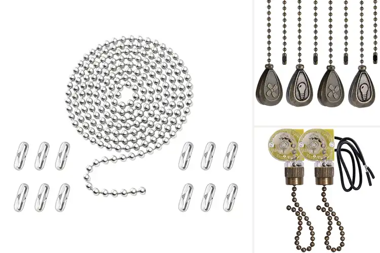 Detailed view of Best Light Pull Chain Replacements: Effortless Control