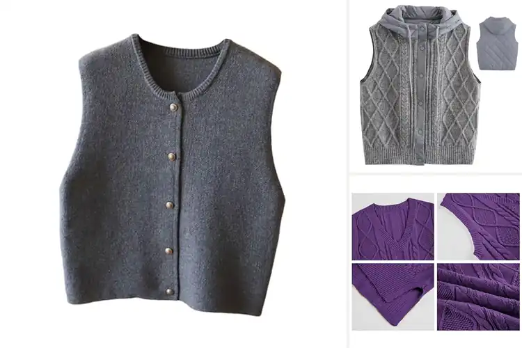 Detailed view of Best Lightweight Knit Vest For Outdoor Activities