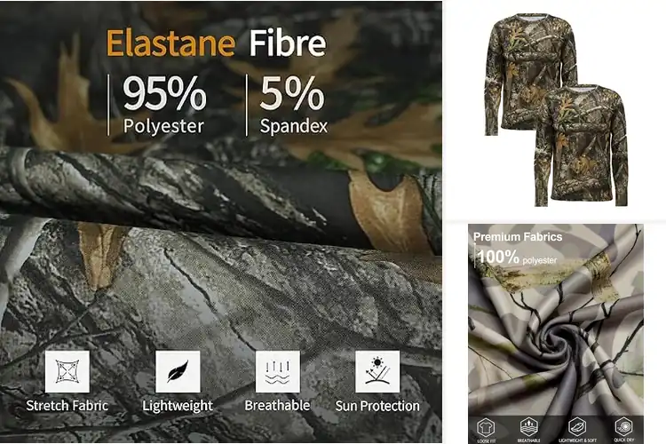 Detailed view of Best Long Sleeve Camo Shirts: Top Picks for Comfort & Style