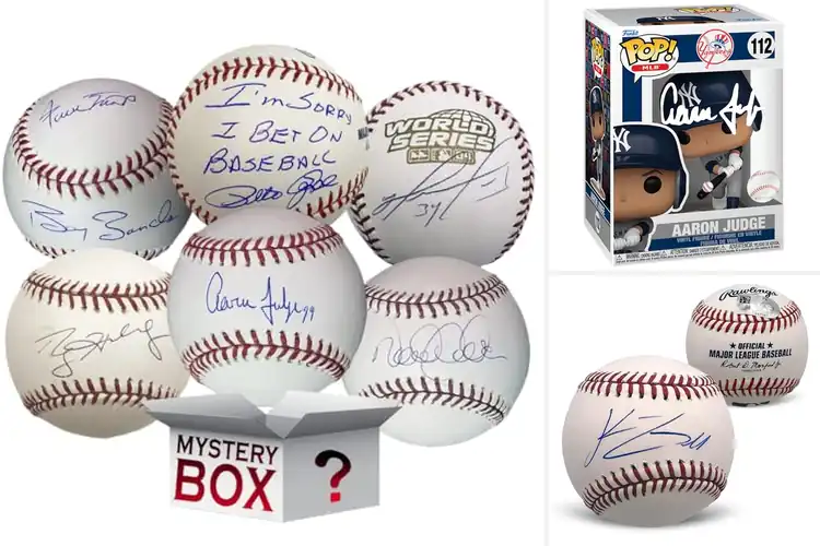Detailed view of Best MLB Autographed Collectibles