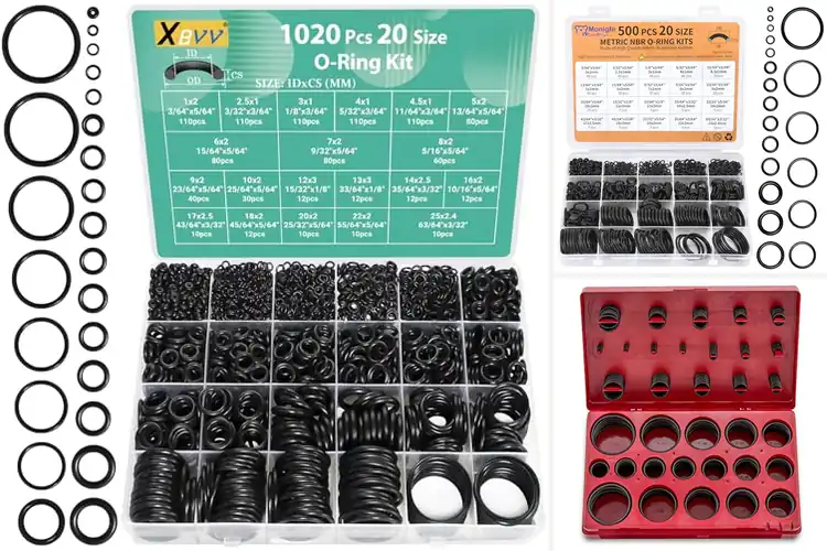 Detailed view of Best O-Ring Gasket Sets