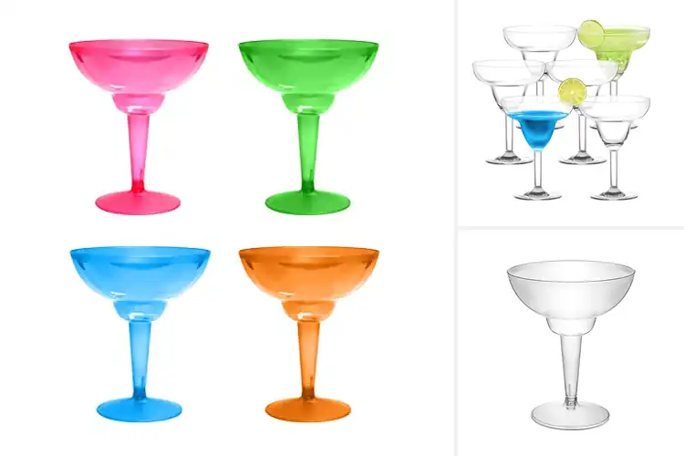 Detailed view of Best Plastic Margarita Glasses