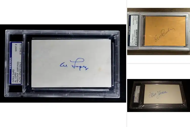 Detailed view of Best PSA DNA Certified Signatures