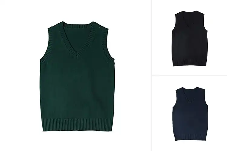 Detailed view of Best Pullover Vest For School And Outdoor Activities