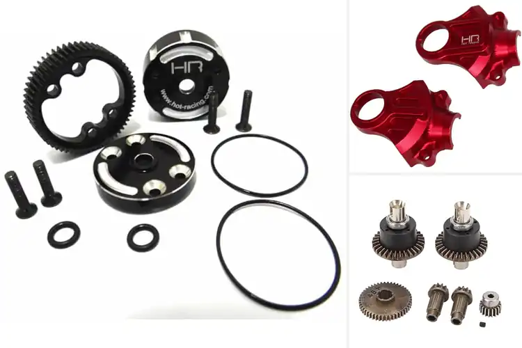 Detailed view of Best Racing Differential Components