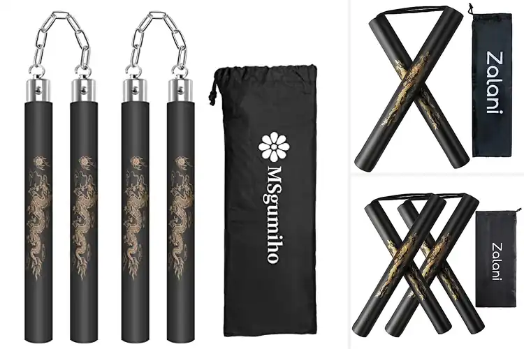 Detailed view of Best Safe Nunchucks