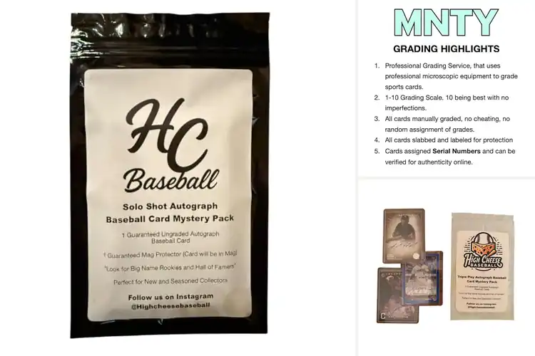 Detailed view of Best Signed Baseball Cards