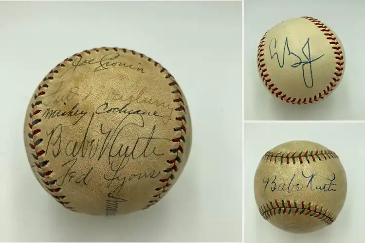 Detailed view of Best Signed Baseballs