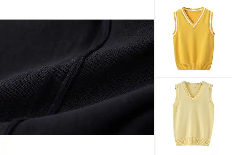 Detailed view of Best Sleeveless Cardigans For Boys