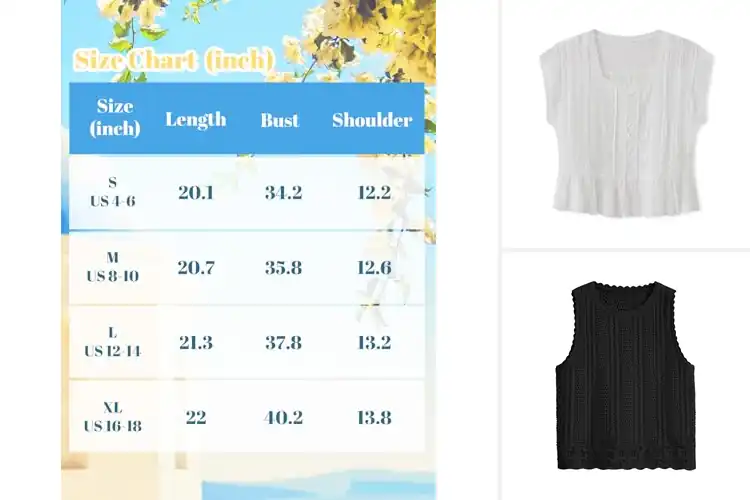 Detailed view of Best Sleeveless Crop Top Vests: Light & Comfy
