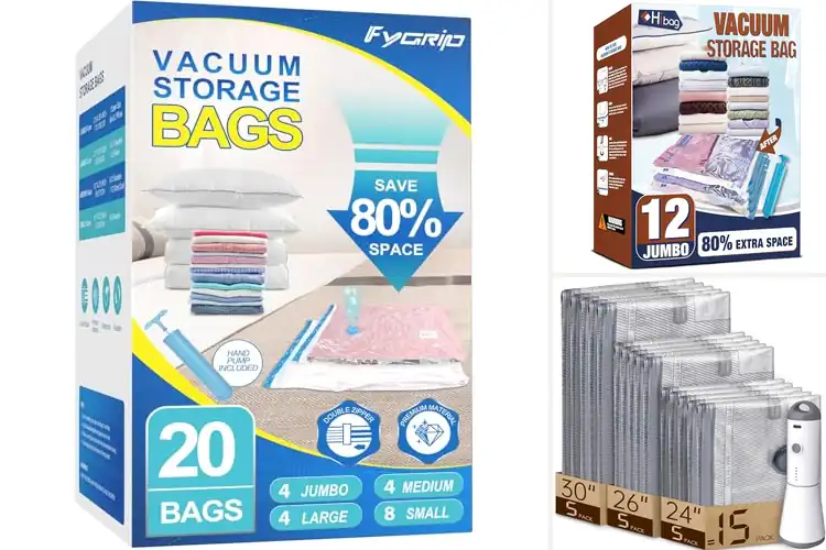 Detailed view of Best Space Saver Bags: Top 10 Picks to Maximize Your Storage