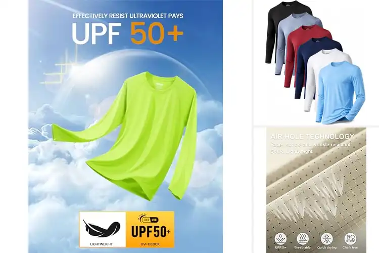 Detailed view of Best Sun Protection Shirts: Stay Cool, Dry, and Safe