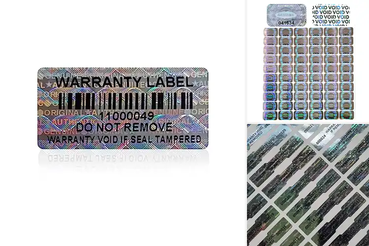Detailed view of Best Tamper Evident Holograms