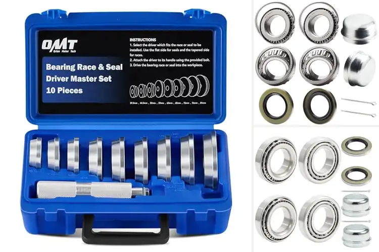 Detailed view of Best Tapered Bearing Kit