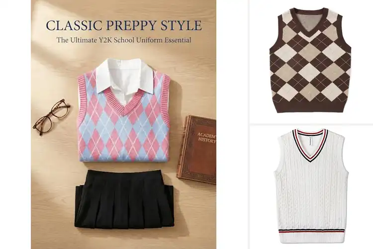Detailed view of Best Uniform Knit Vest For Kids: 10 Cozy & Stylish Picks