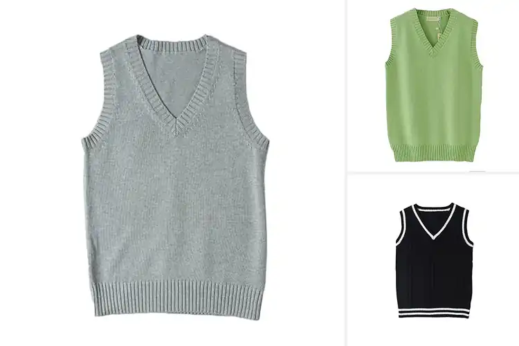 Detailed view of Best Unisex Sweater Vests